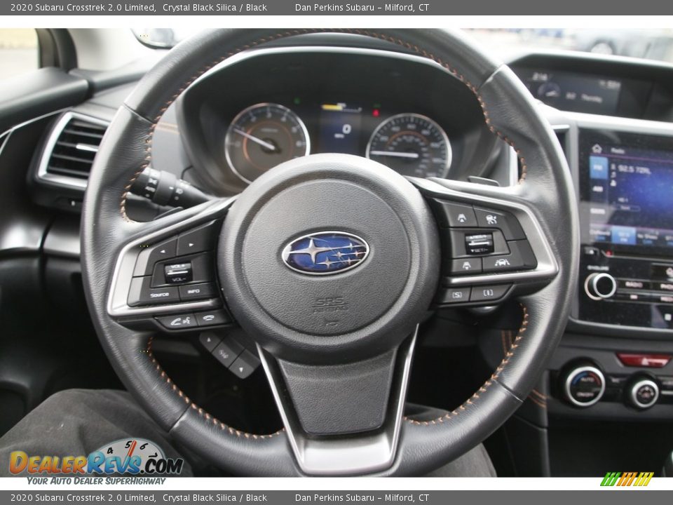 2020 Subaru Crosstrek 2.0 Limited Crystal Black Silica / Black Photo #19