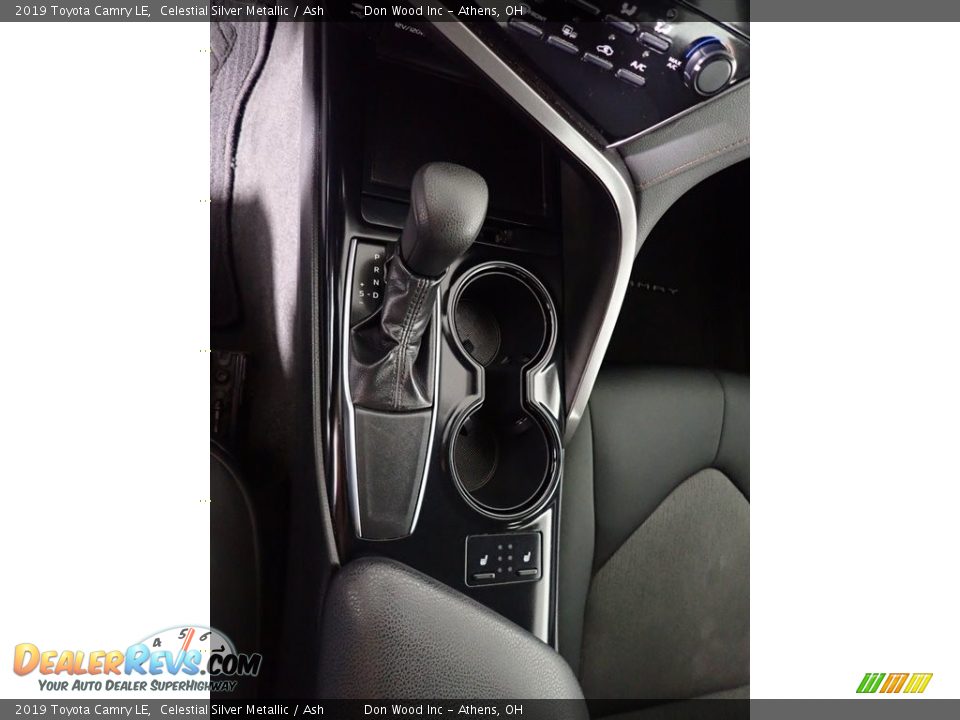 2019 Toyota Camry LE Celestial Silver Metallic / Ash Photo #28