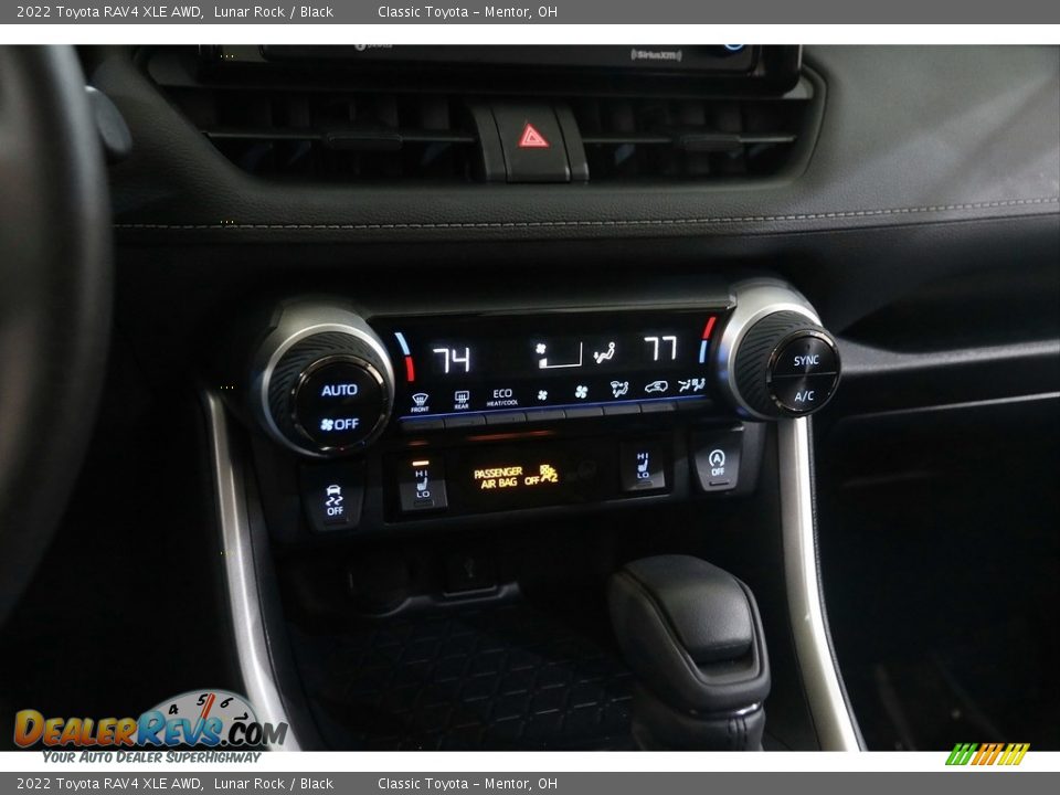 2022 Toyota RAV4 XLE AWD Lunar Rock / Black Photo #12