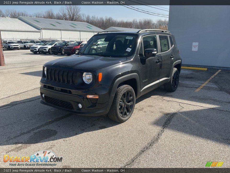 2023 Jeep Renegade Altitude 4x4 Black / Black Photo #8