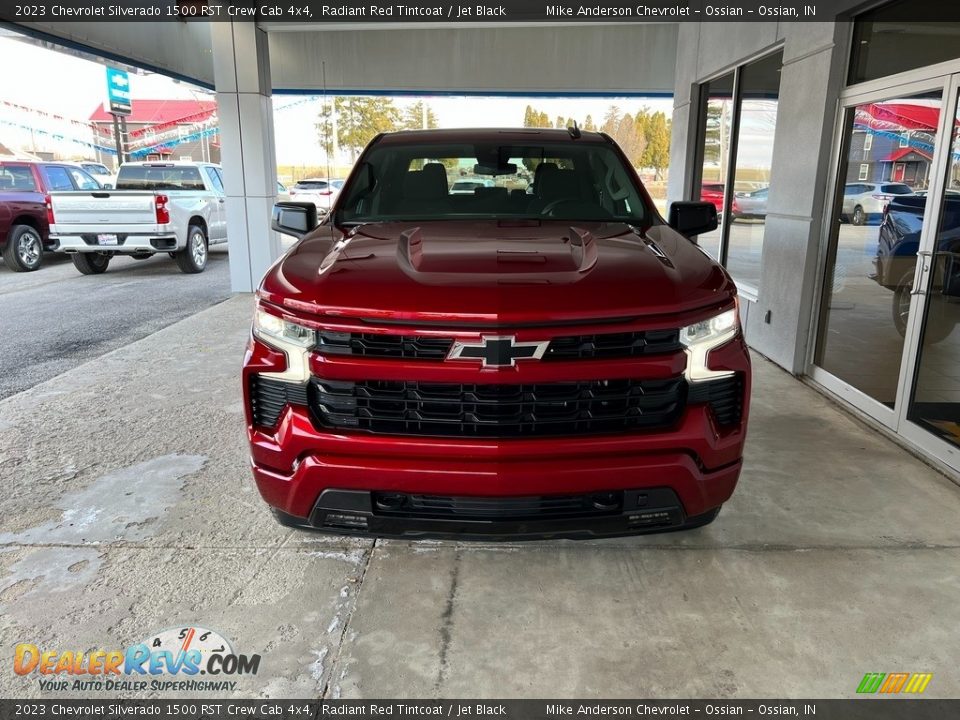 2023 Chevrolet Silverado 1500 RST Crew Cab 4x4 Radiant Red Tintcoat / Jet Black Photo #3