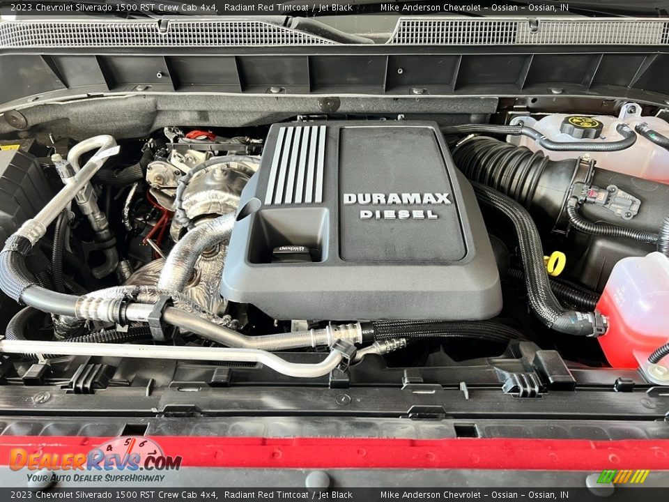2023 Chevrolet Silverado 1500 RST Crew Cab 4x4 3.0 Liter DOHC 24-Valve Duramax Turbo-Diesel Inline 6 Cylinder Engine Photo #4