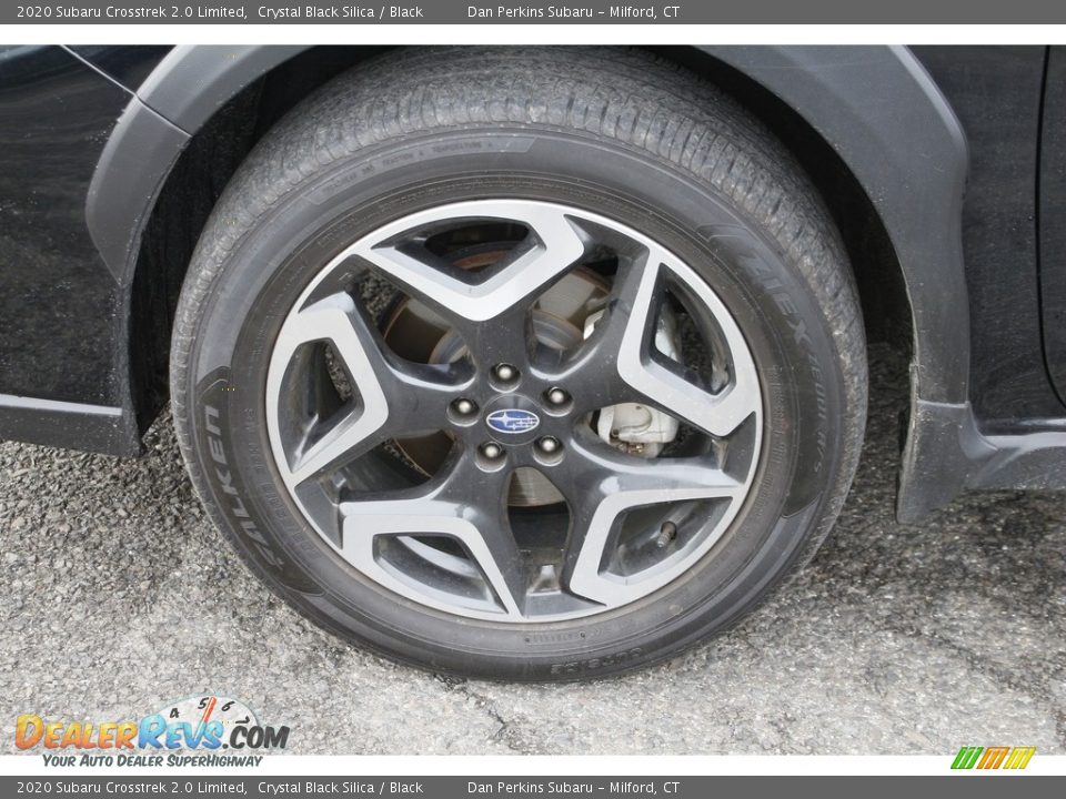 2020 Subaru Crosstrek 2.0 Limited Crystal Black Silica / Black Photo #24