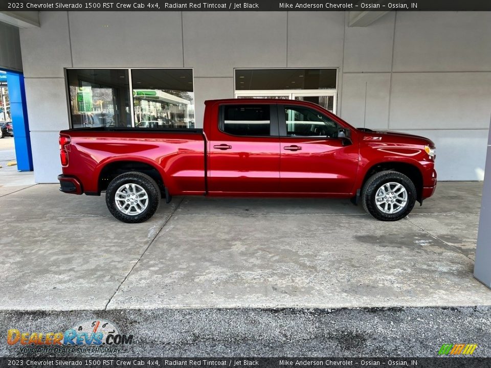 Radiant Red Tintcoat 2023 Chevrolet Silverado 1500 RST Crew Cab 4x4 Photo #6