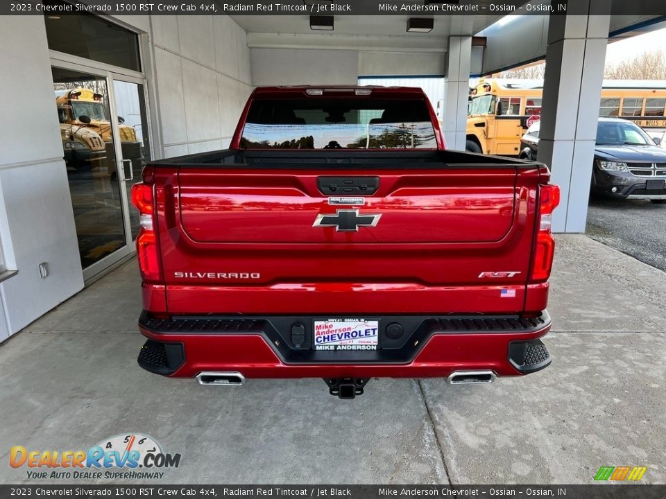 2023 Chevrolet Silverado 1500 RST Crew Cab 4x4 Radiant Red Tintcoat / Jet Black Photo #8