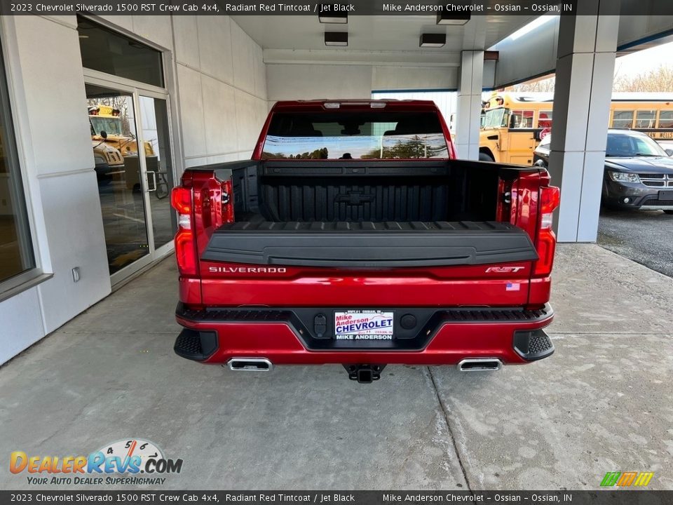 2023 Chevrolet Silverado 1500 RST Crew Cab 4x4 Radiant Red Tintcoat / Jet Black Photo #9