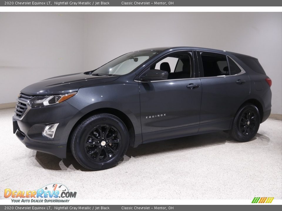 2020 Chevrolet Equinox LT Nightfall Gray Metallic / Jet Black Photo #3