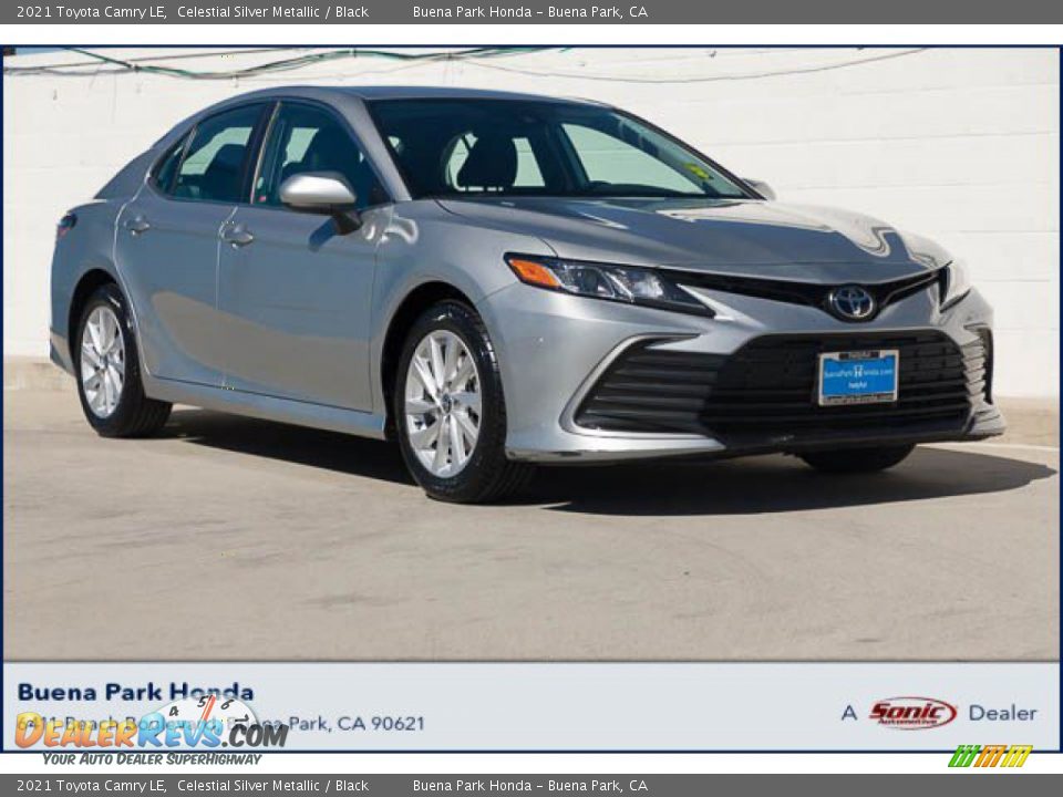 2021 Toyota Camry LE Celestial Silver Metallic / Black Photo #1