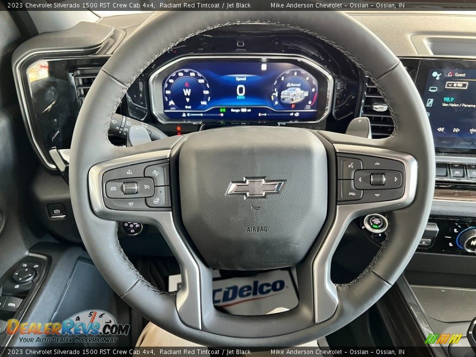 2023 Chevrolet Silverado 1500 RST Crew Cab 4x4 Steering Wheel Photo #19