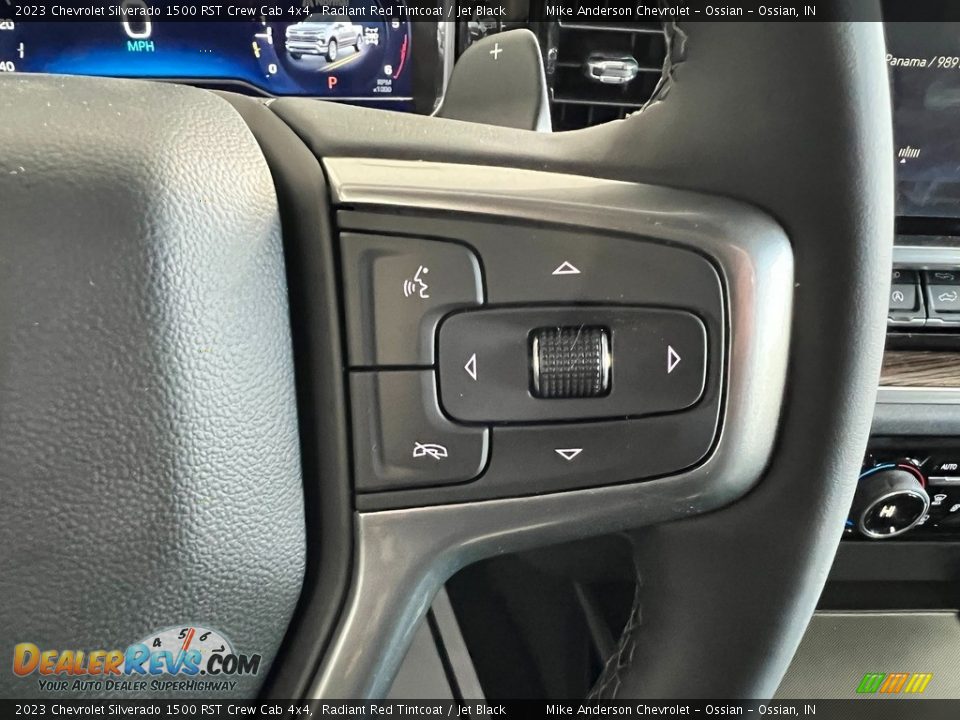 2023 Chevrolet Silverado 1500 RST Crew Cab 4x4 Steering Wheel Photo #21