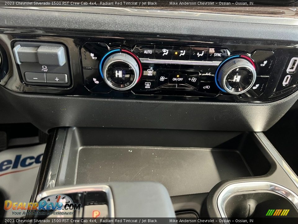 2023 Chevrolet Silverado 1500 RST Crew Cab 4x4 Radiant Red Tintcoat / Jet Black Photo #25