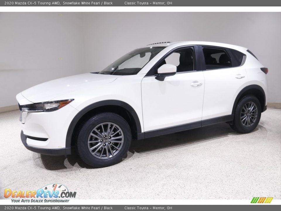 2020 Mazda CX-5 Touring AWD Snowflake White Pearl / Black Photo #3