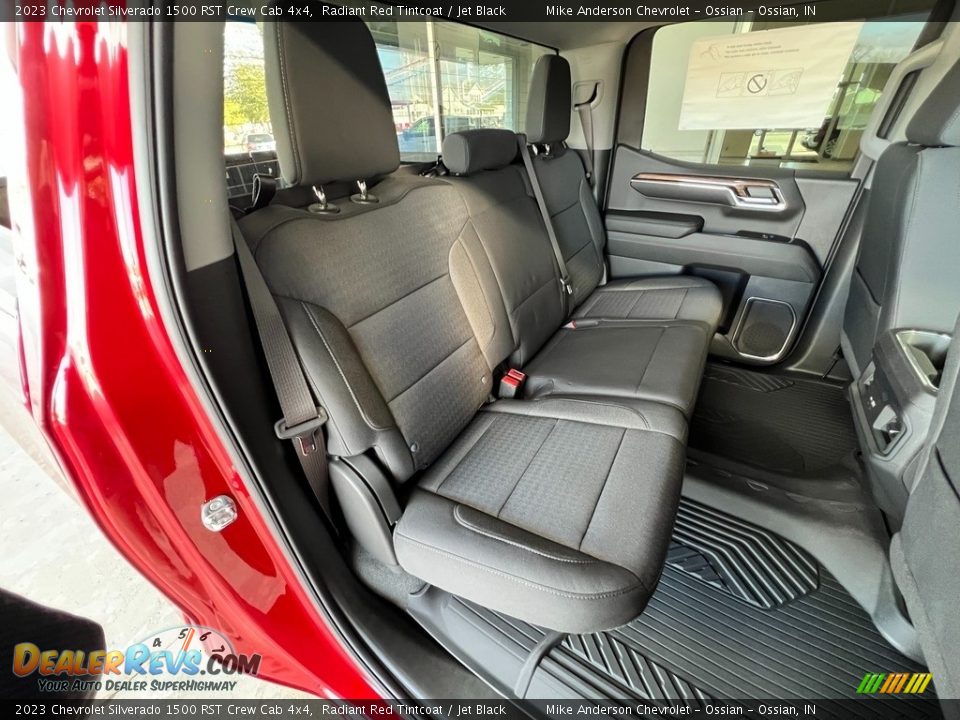 Rear Seat of 2023 Chevrolet Silverado 1500 RST Crew Cab 4x4 Photo #28