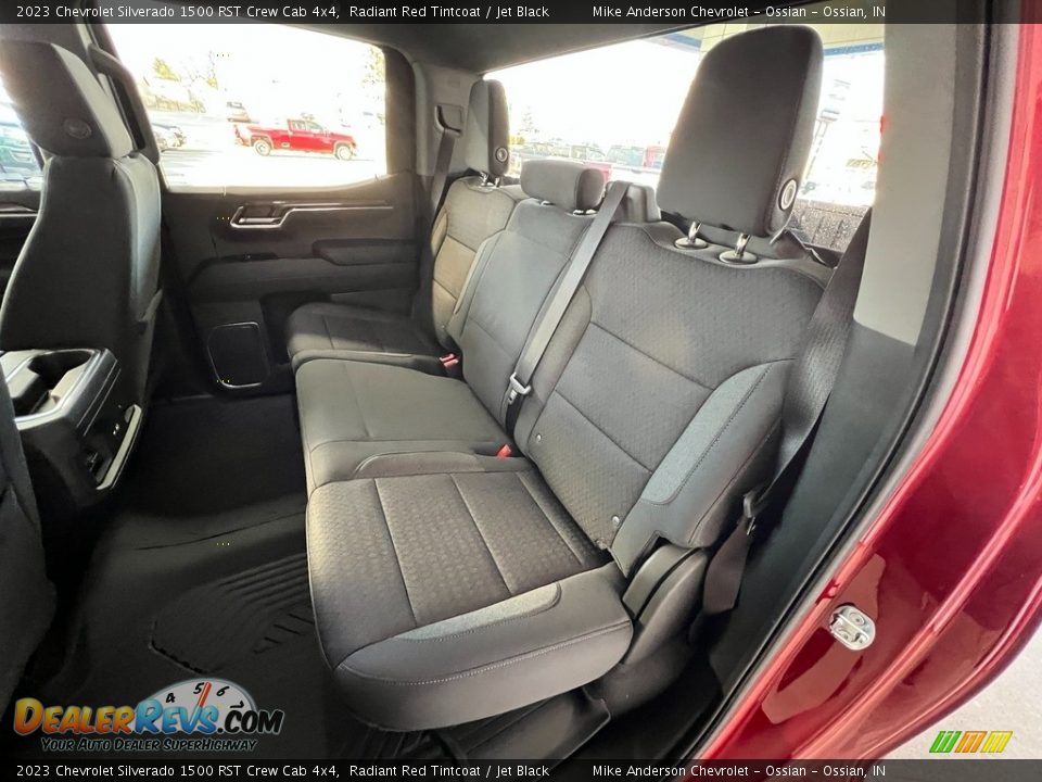 Rear Seat of 2023 Chevrolet Silverado 1500 RST Crew Cab 4x4 Photo #30