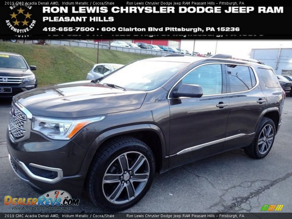 2019 GMC Acadia Denali AWD Iridium Metallic / Cocoa/Shale Photo #1