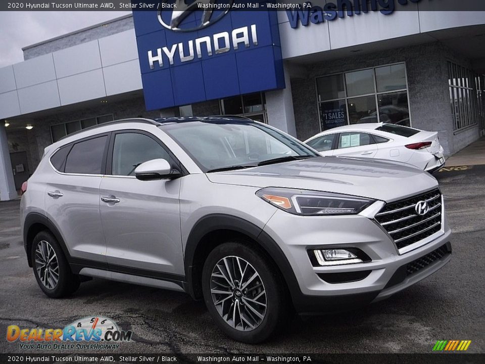 2020 Hyundai Tucson Ultimate AWD Stellar Silver / Black Photo #1