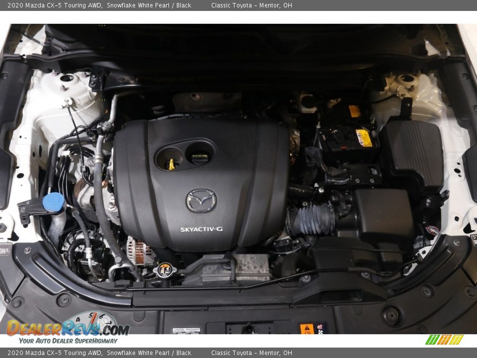 2020 Mazda CX-5 Touring AWD Snowflake White Pearl / Black Photo #18