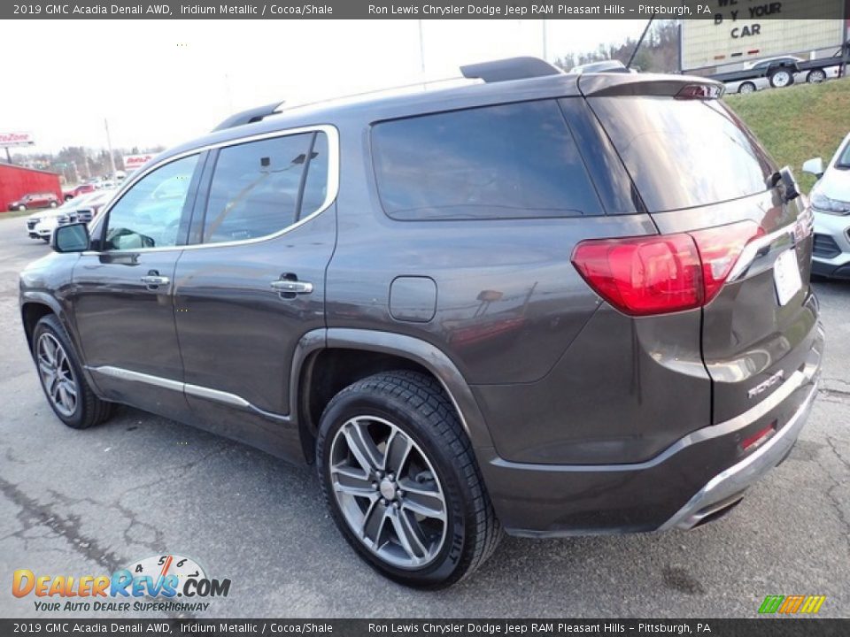 2019 GMC Acadia Denali AWD Iridium Metallic / Cocoa/Shale Photo #3