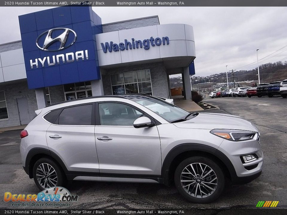 2020 Hyundai Tucson Ultimate AWD Stellar Silver / Black Photo #2