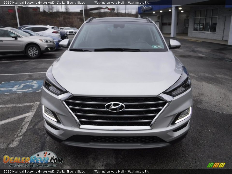 2020 Hyundai Tucson Ultimate AWD Stellar Silver / Black Photo #5