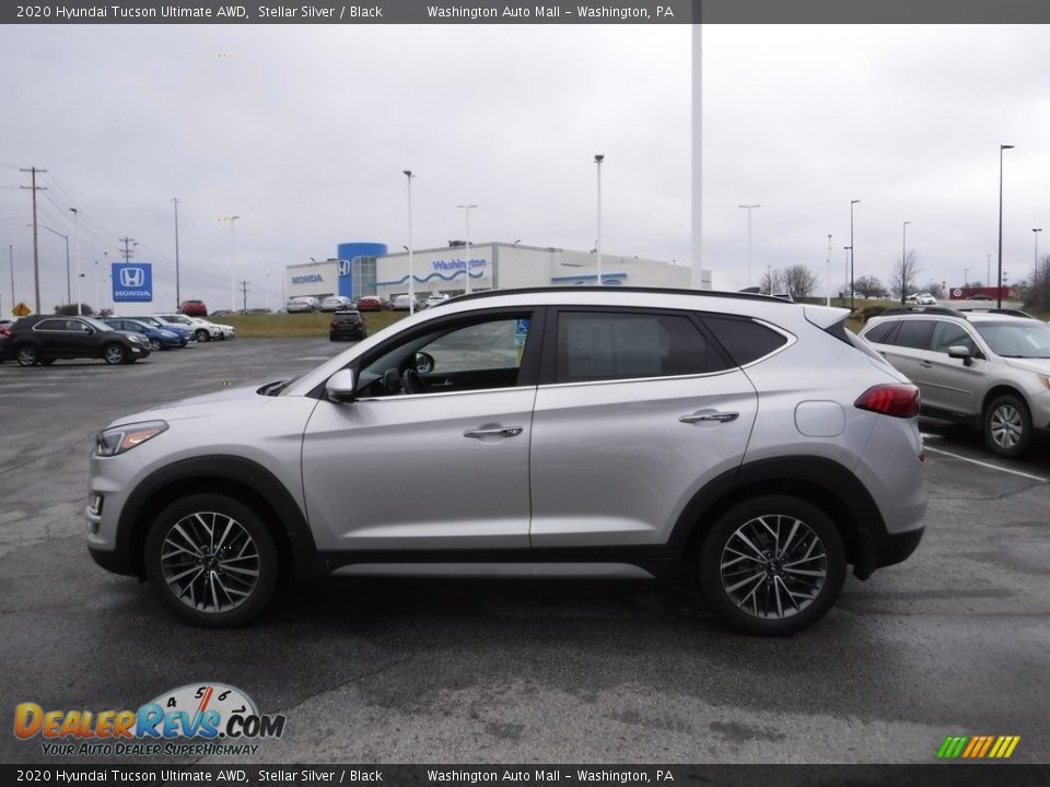 2020 Hyundai Tucson Ultimate AWD Stellar Silver / Black Photo #7