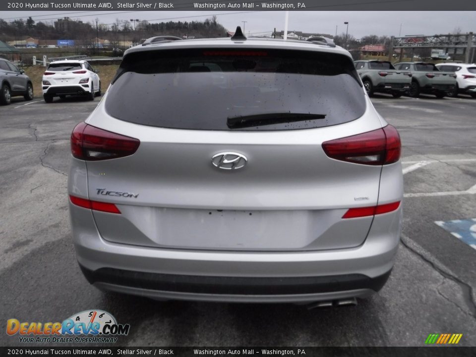 2020 Hyundai Tucson Ultimate AWD Stellar Silver / Black Photo #9