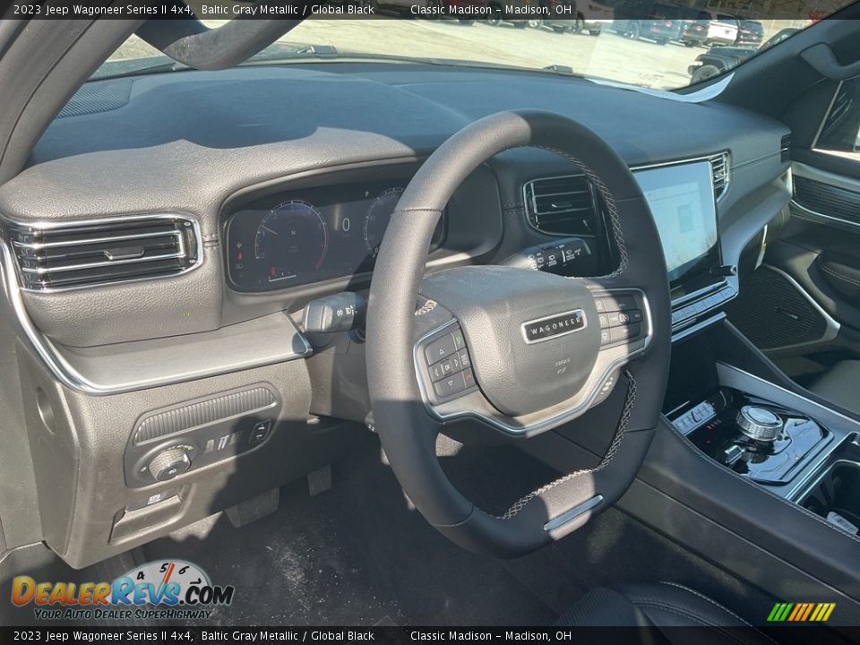 2023 Jeep Wagoneer Series II 4x4 Baltic Gray Metallic / Global Black Photo #6