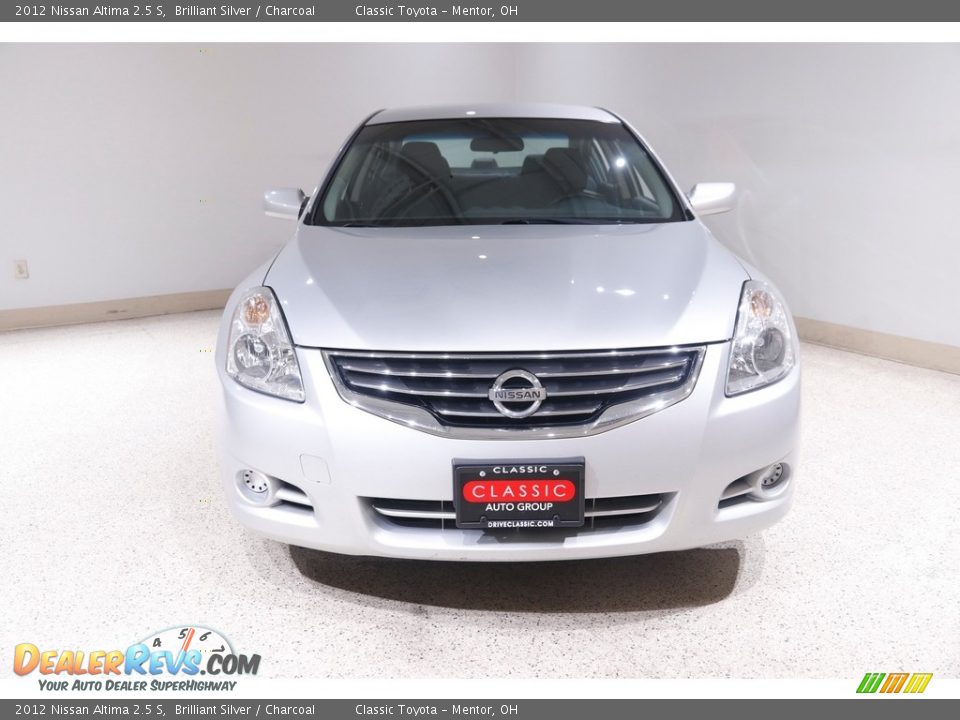 2012 Nissan Altima 2.5 S Brilliant Silver / Charcoal Photo #2