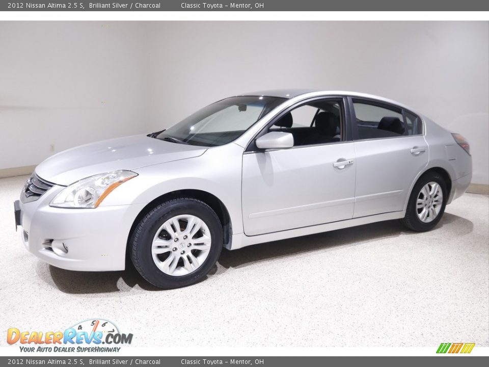 2012 Nissan Altima 2.5 S Brilliant Silver / Charcoal Photo #3