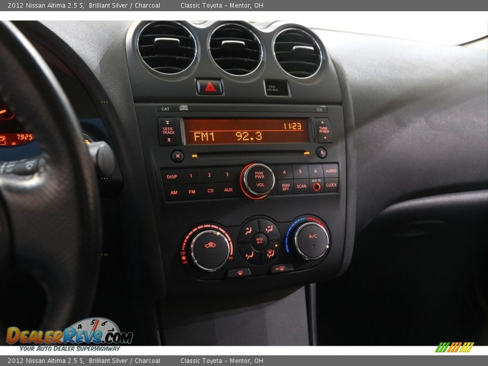 2012 Nissan Altima 2.5 S Brilliant Silver / Charcoal Photo #9