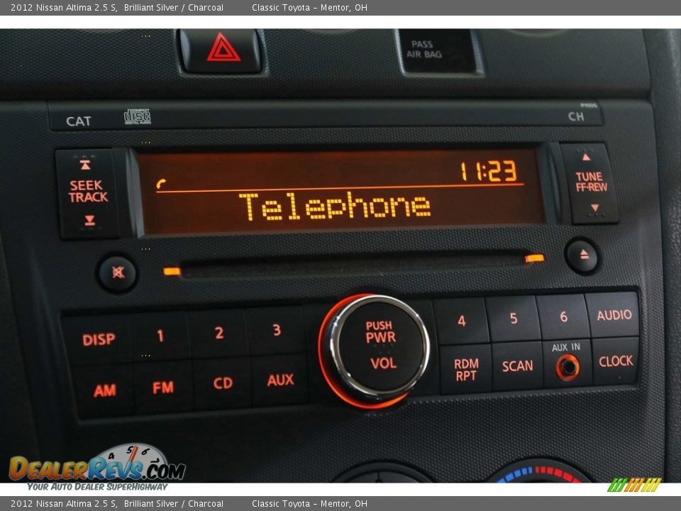 2012 Nissan Altima 2.5 S Brilliant Silver / Charcoal Photo #10