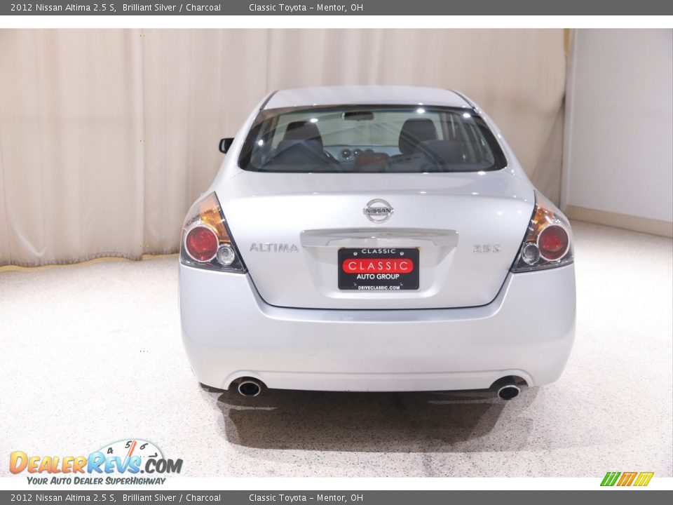 2012 Nissan Altima 2.5 S Brilliant Silver / Charcoal Photo #16