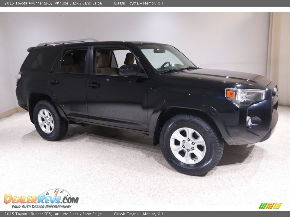 2015 Toyota 4Runner SR5 Attitude Black / Sand Beige Photo #1