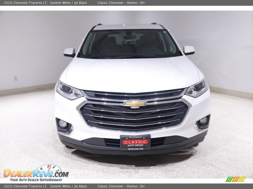 2020 Chevrolet Traverse LT Summit White / Jet Black Photo #2