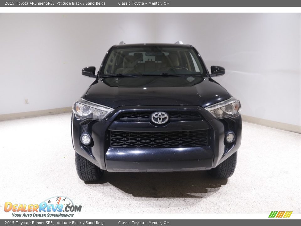 2015 Toyota 4Runner SR5 Attitude Black / Sand Beige Photo #2