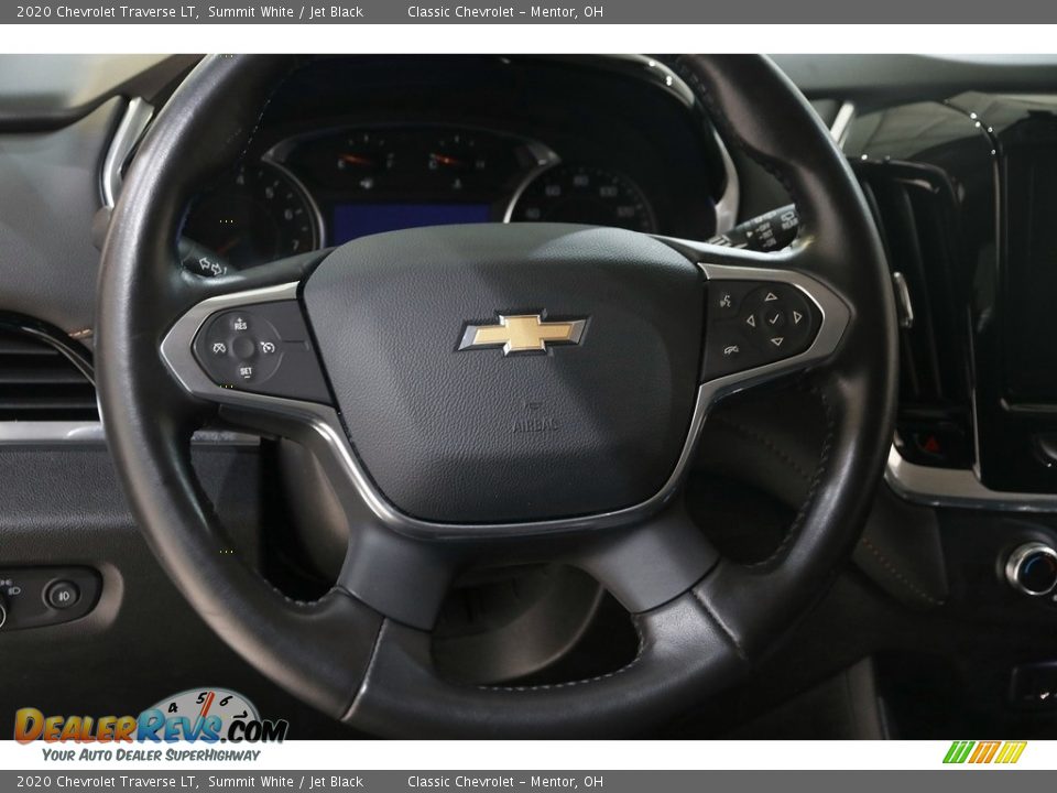 2020 Chevrolet Traverse LT Summit White / Jet Black Photo #7