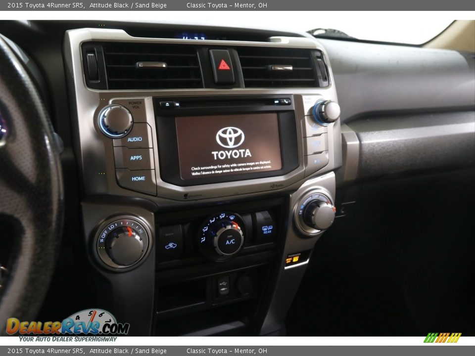2015 Toyota 4Runner SR5 Attitude Black / Sand Beige Photo #9