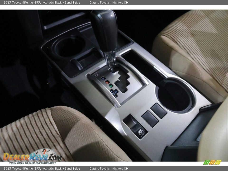 2015 Toyota 4Runner SR5 Attitude Black / Sand Beige Photo #13