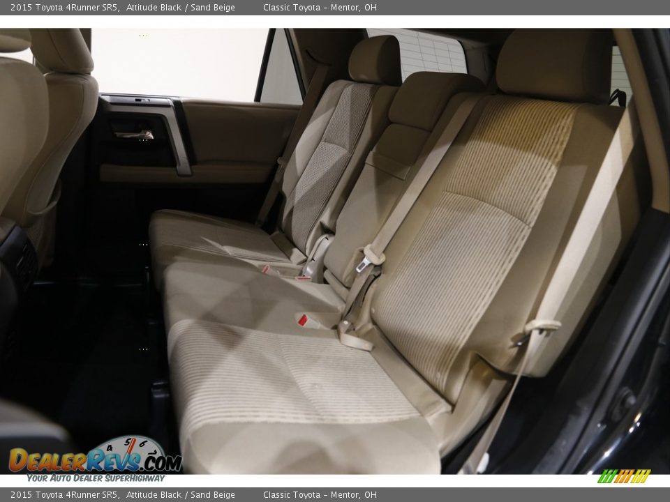 2015 Toyota 4Runner SR5 Attitude Black / Sand Beige Photo #16