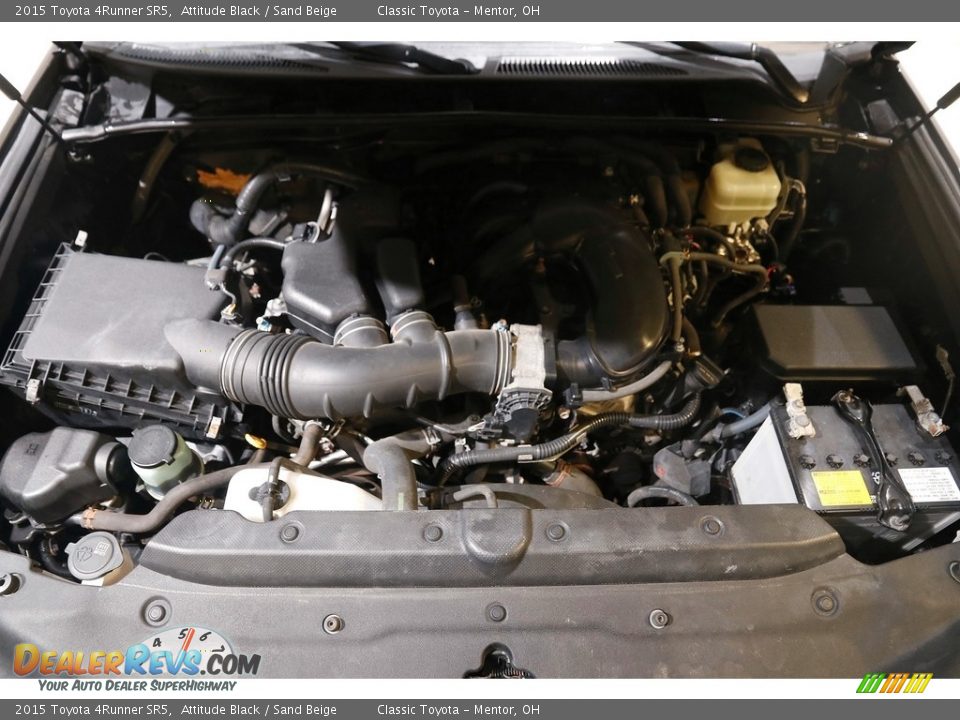 2015 Toyota 4Runner SR5 Attitude Black / Sand Beige Photo #19