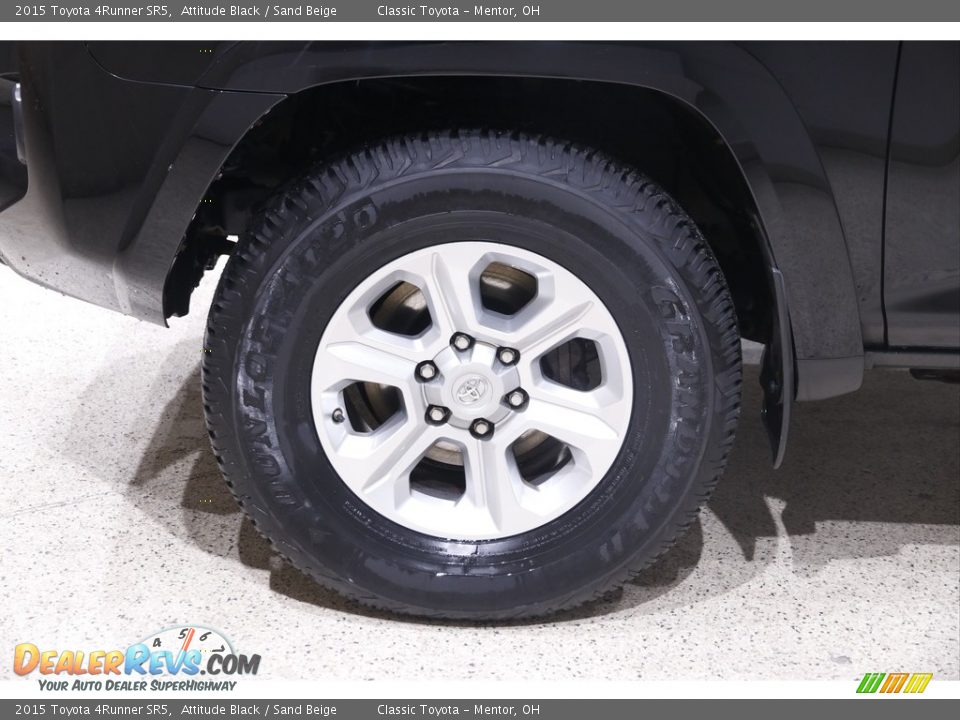 2015 Toyota 4Runner SR5 Attitude Black / Sand Beige Photo #20