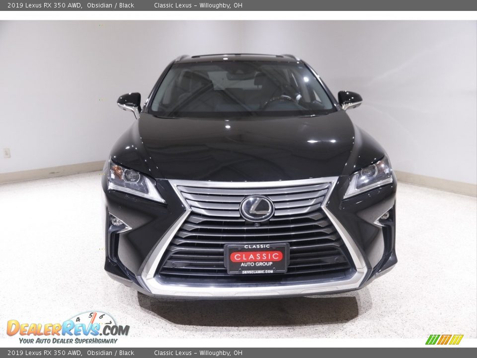 2019 Lexus RX 350 AWD Obsidian / Black Photo #2