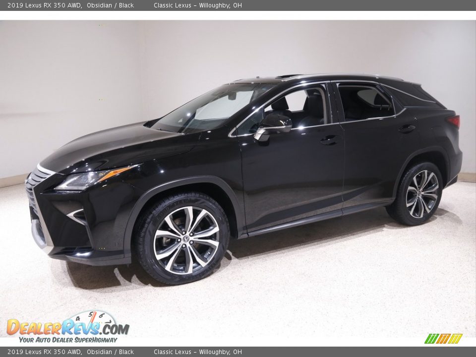 2019 Lexus RX 350 AWD Obsidian / Black Photo #3