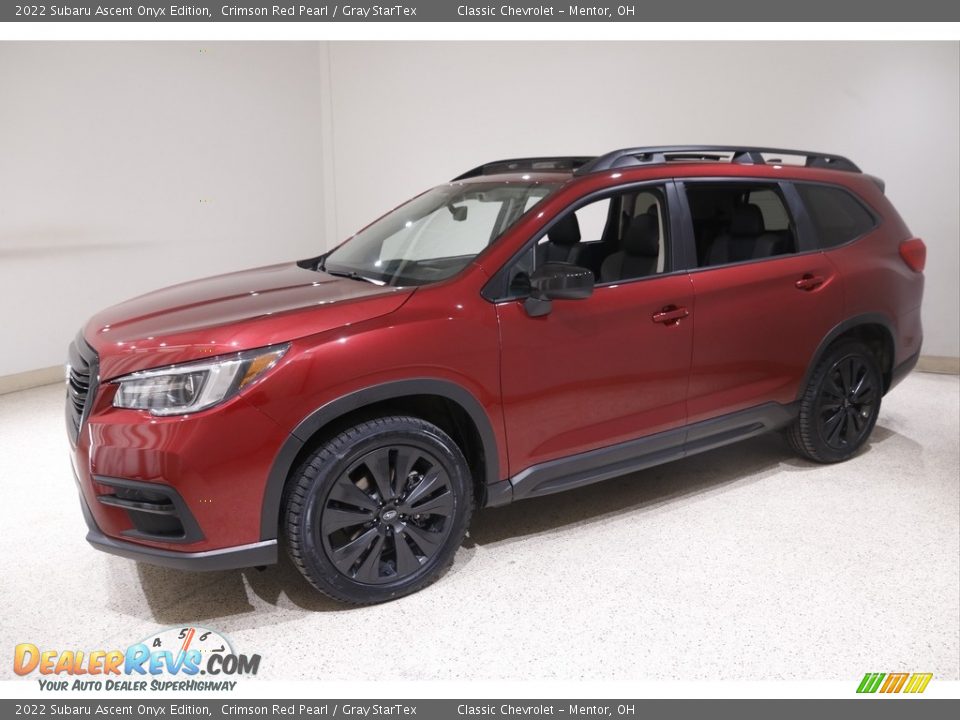 Front 3/4 View of 2022 Subaru Ascent Onyx Edition Photo #3