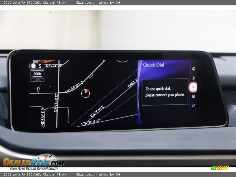 2019 Lexus RX 350 AWD Obsidian / Black Photo #12