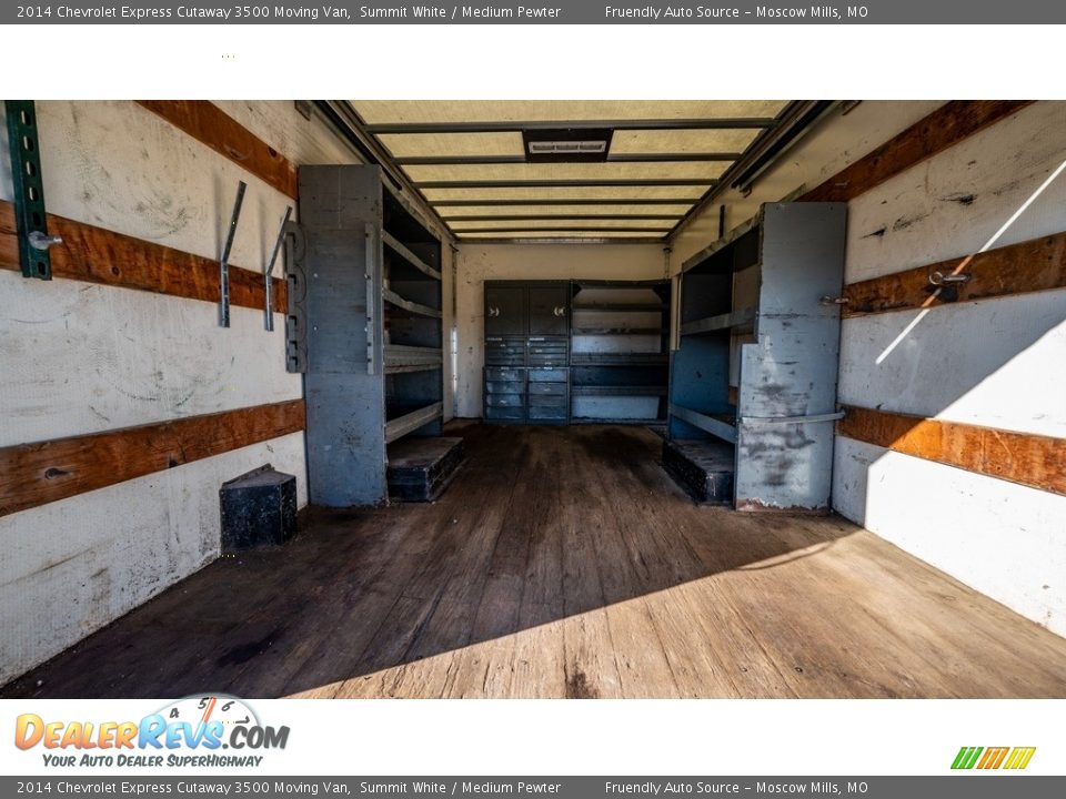 2014 Chevrolet Express Cutaway 3500 Moving Van Summit White / Medium Pewter Photo #4