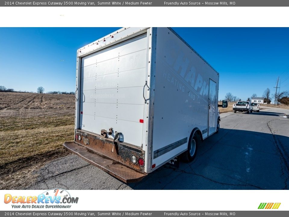 2014 Chevrolet Express Cutaway 3500 Moving Van Summit White / Medium Pewter Photo #5