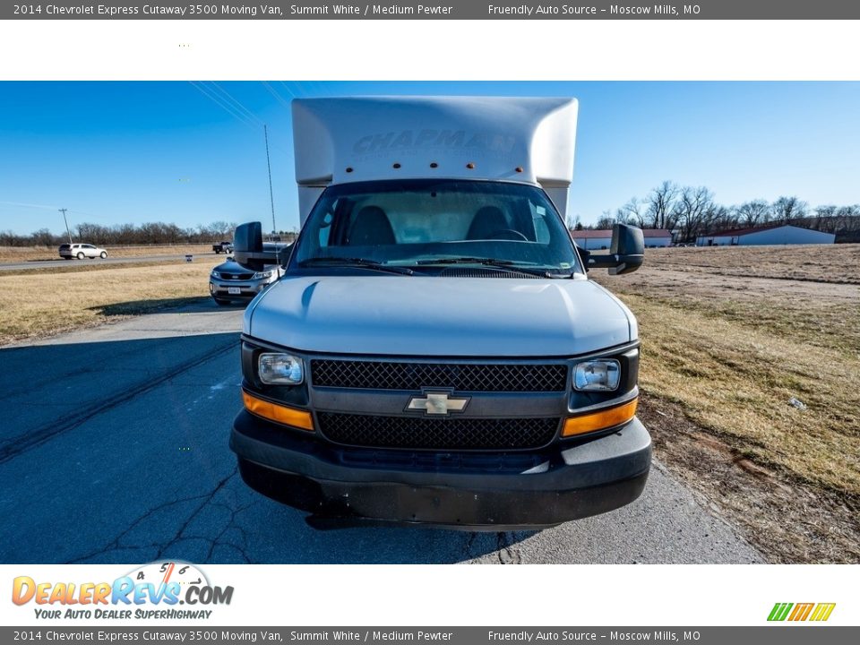 2014 Chevrolet Express Cutaway 3500 Moving Van Summit White / Medium Pewter Photo #10