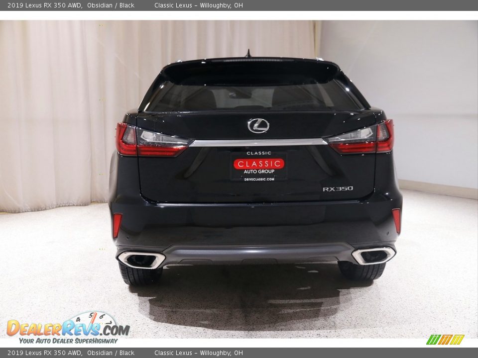 2019 Lexus RX 350 AWD Obsidian / Black Photo #22