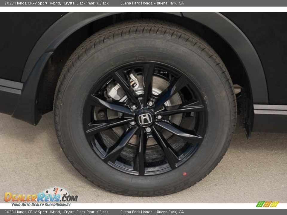 2023 Honda CR-V Sport Hybrid Crystal Black Pearl / Black Photo #10